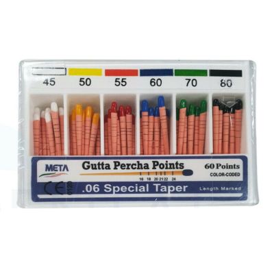 Gutta Percha Taper Points .06- Meta 